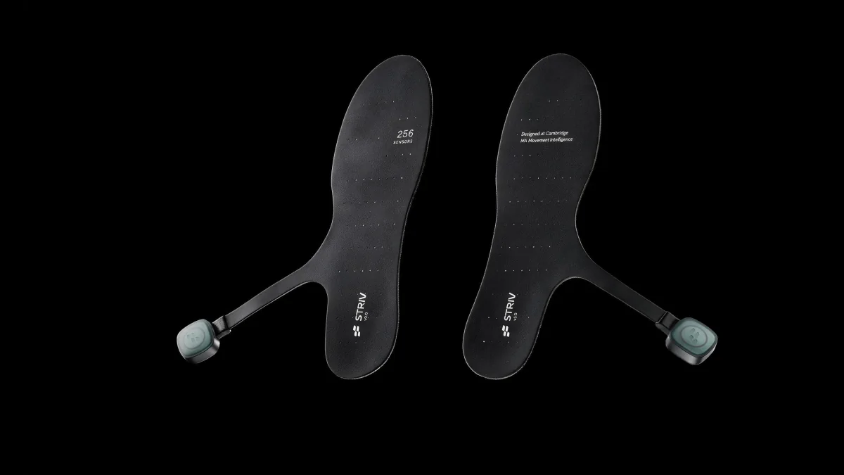 Pair of STRIV sensor insoles